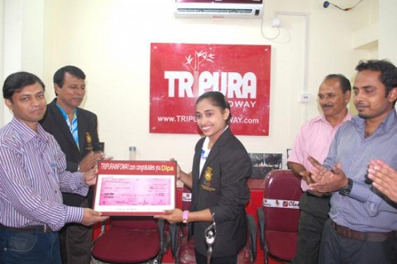 Tripura celebrates Dipa's Olympic qualification Tripura celebrates Dipa's Olympic qualification